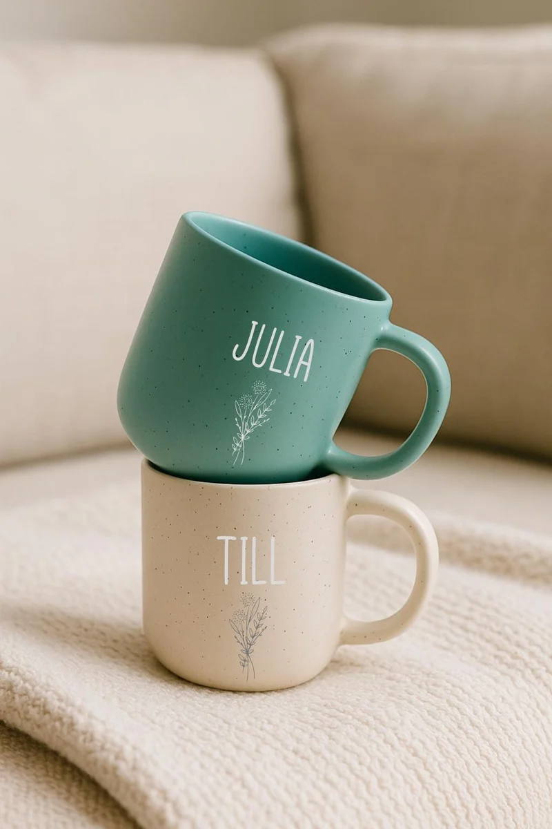 Personalisierte Tasse mit Namen