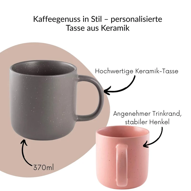 Personalisierte Tasse mit Namen