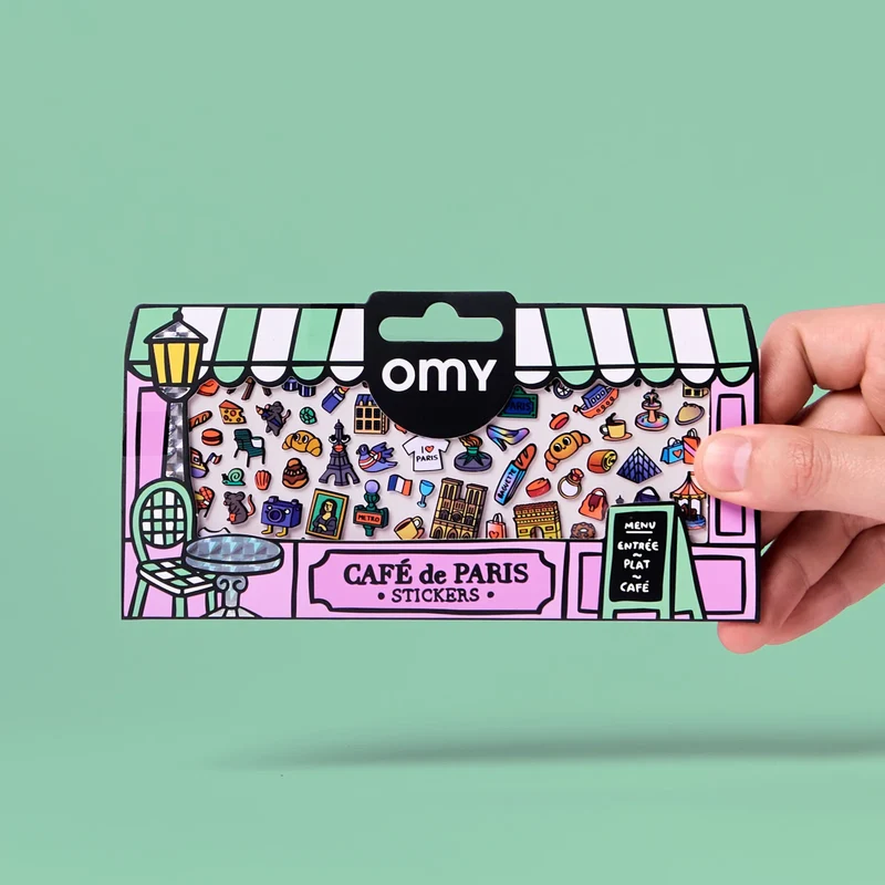 Sticker „Boutique Paris“ | liebevoll illustriert | OMY