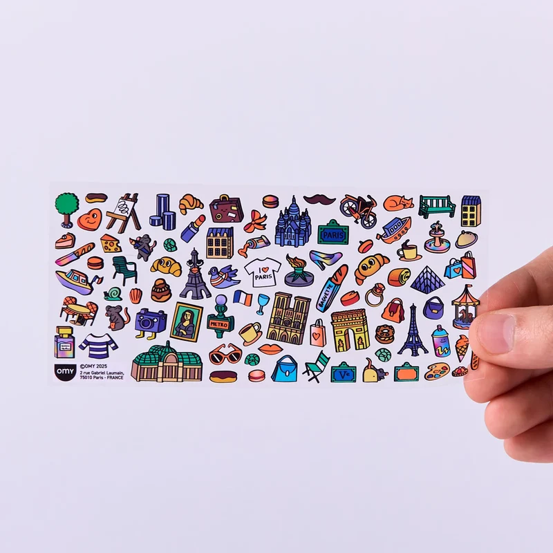 Sticker „Boutique Paris“ | liebevoll illustriert | OMY