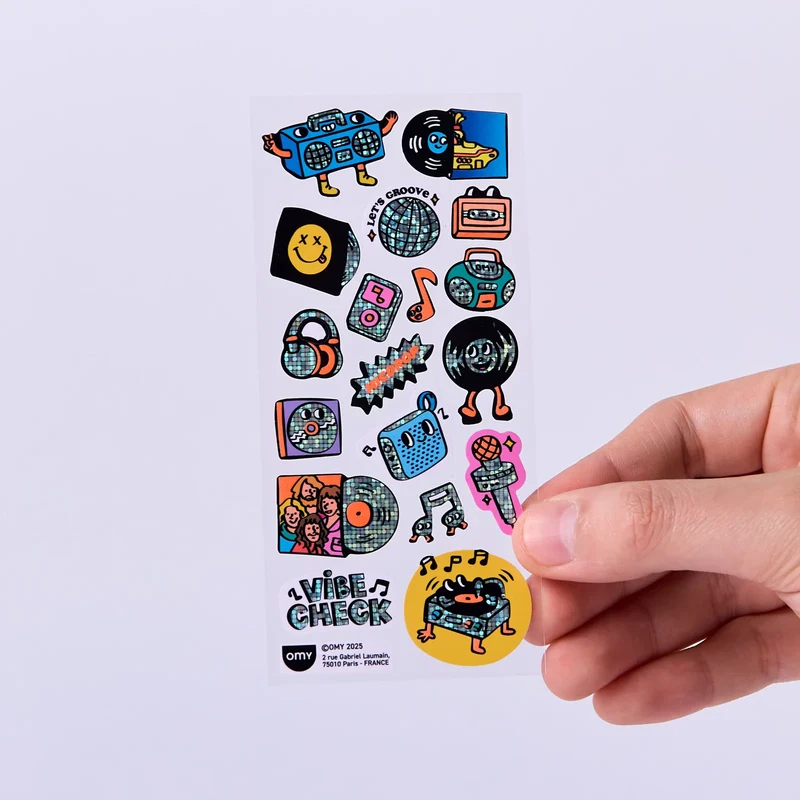 Sticker „Iconic Music“ | ikonisch & kreativ | OMY
