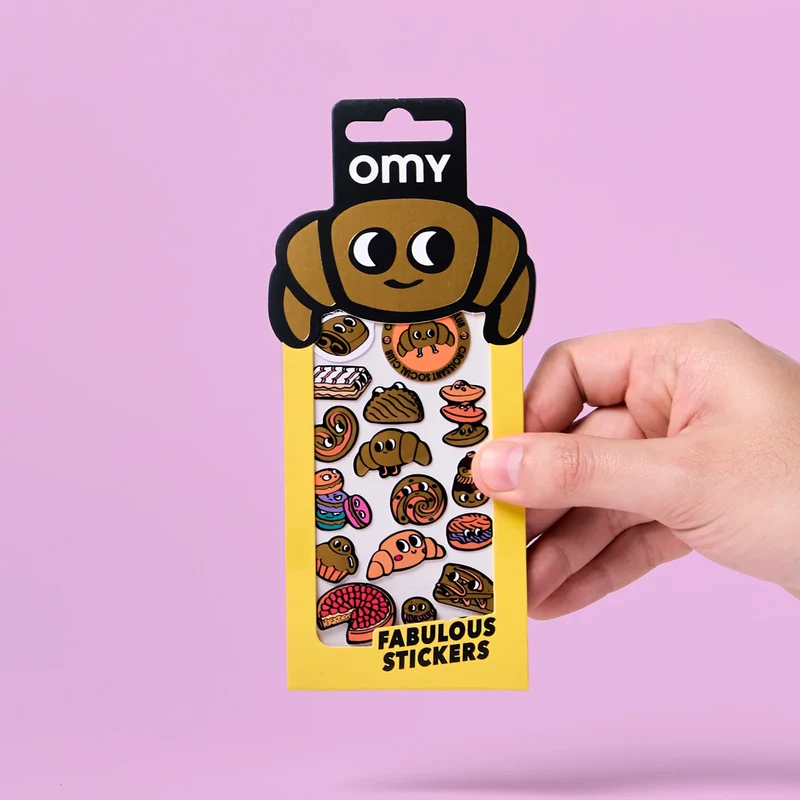 Sticker „Iconic Croissants“ | ikonisch & französisch | OMY