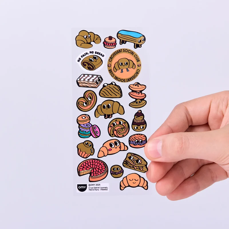 Sticker „Iconic Croissants“ | ikonisch & französisch | OMY