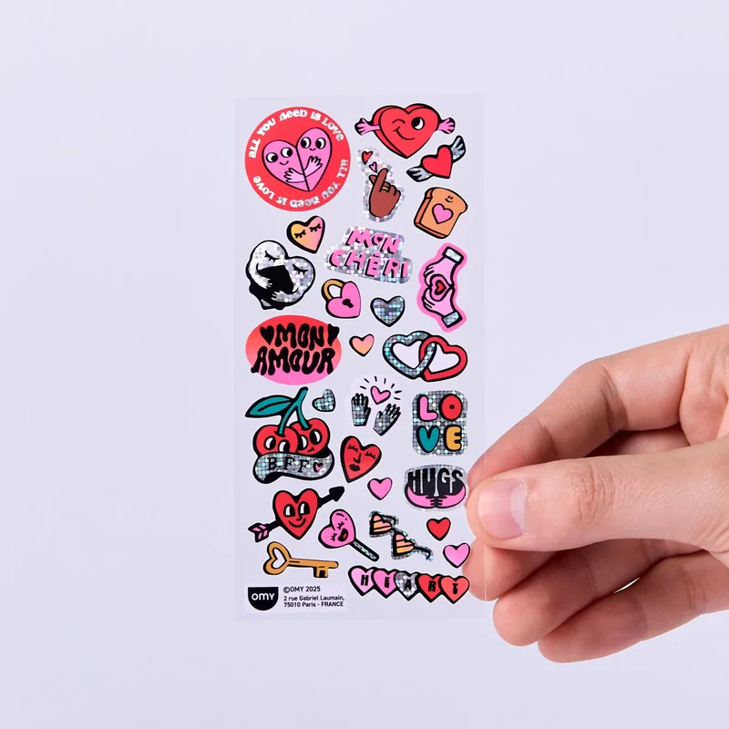 Sticker „Iconic Love“ | ikonisch & verspielt | OMY