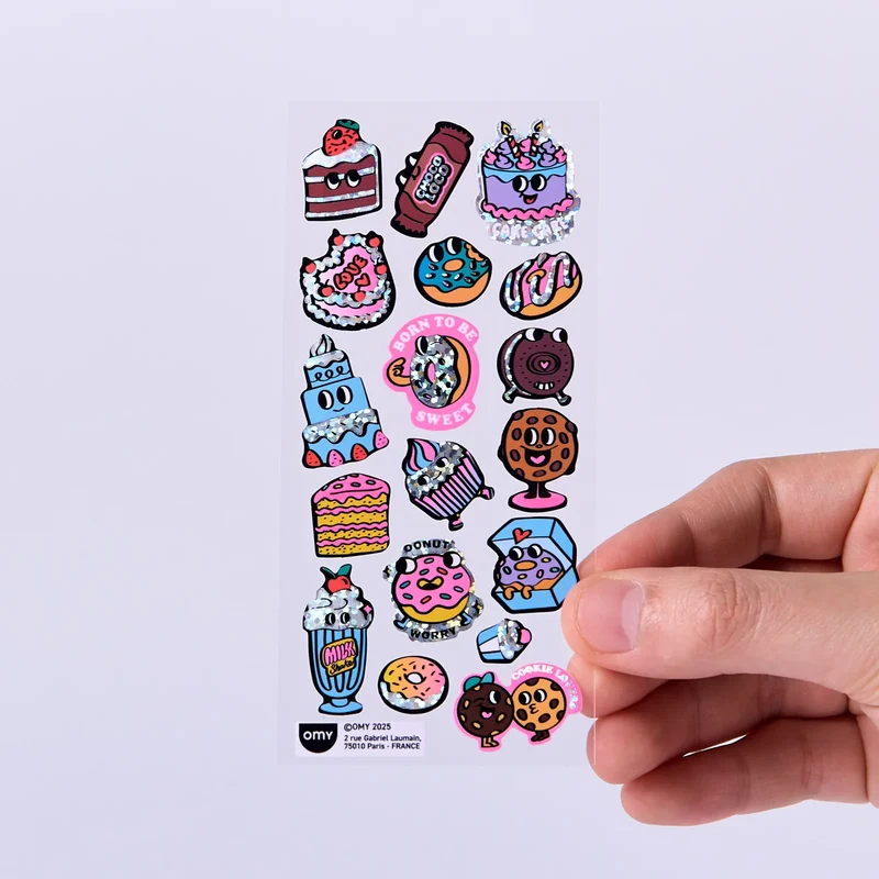 Sticker „Iconic Donuts“ | ikonisch & bunt | OMY