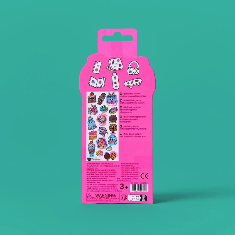 Sticker „Iconic Donuts“ | ikonisch & bunt | OMY