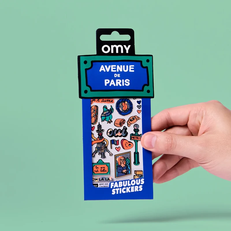 Sticker „Iconic Paris“ | Paris Motive & ikonisches Design | OMY