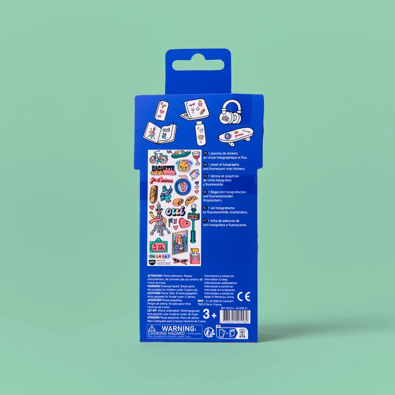 Sticker „Iconic Paris“ | Paris Motive & ikonisches Design | OMY