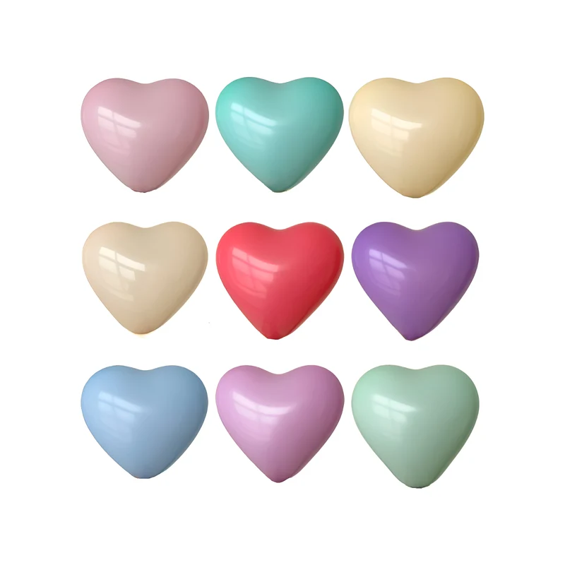 CBL06 Heart Shaped Rubber Balloon