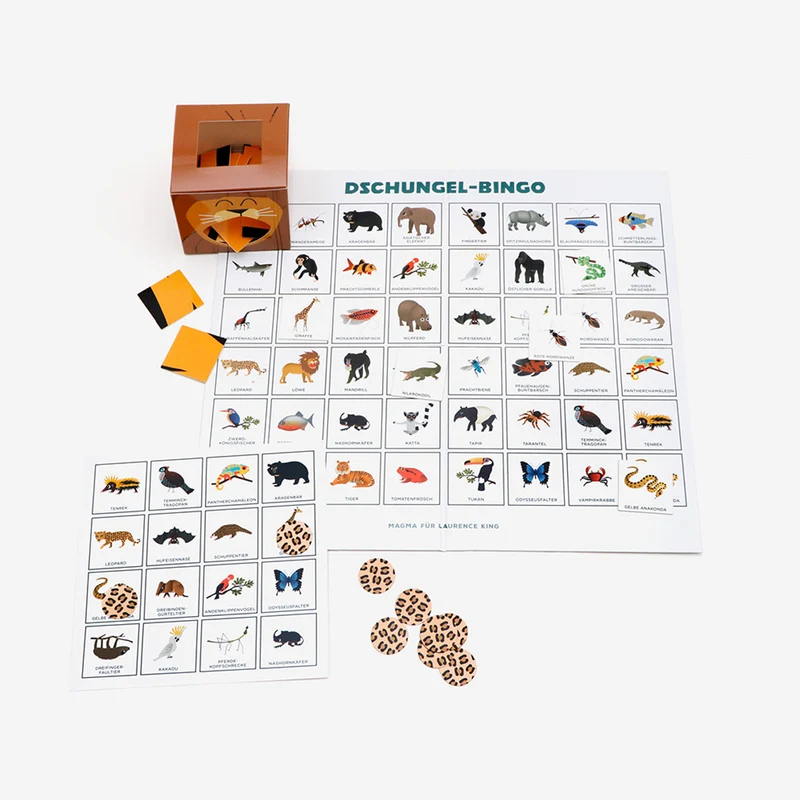 Dschungel-Bingo