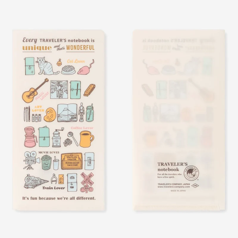 TRC 2027 Clear Folder Regular Size