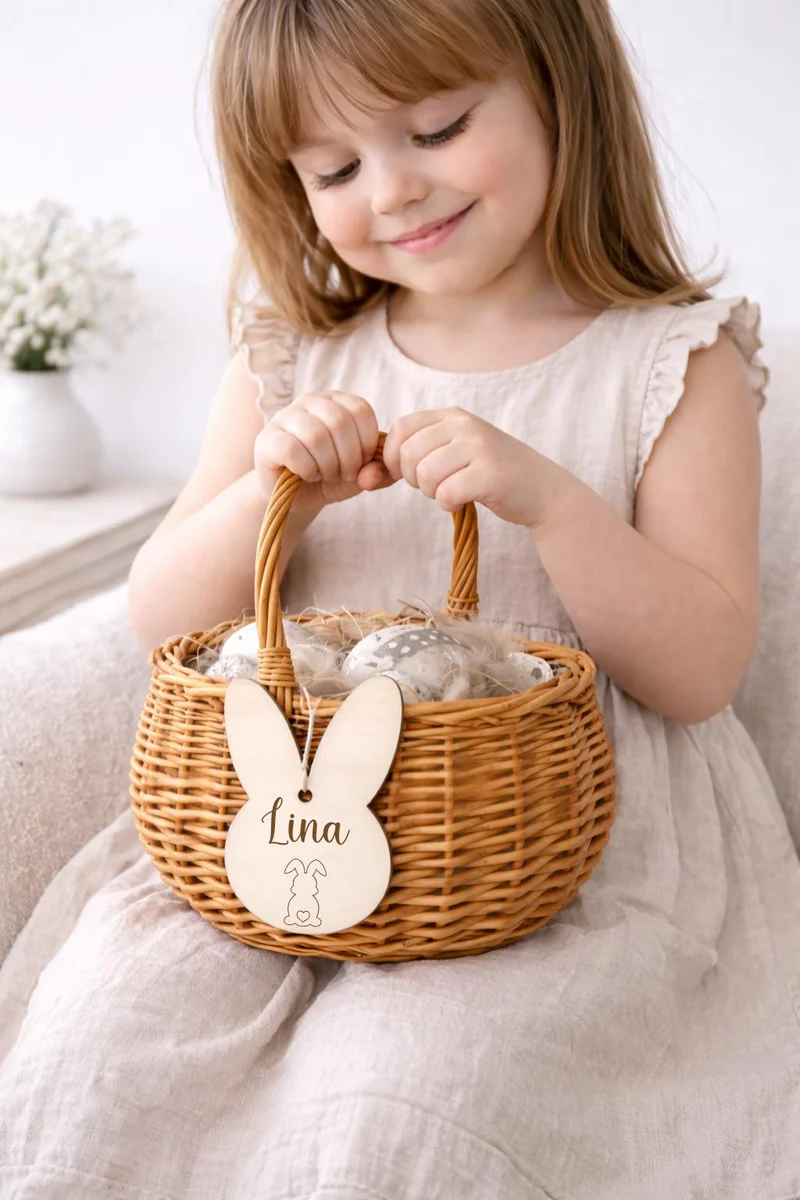 Osterkorb Kinder - Hase