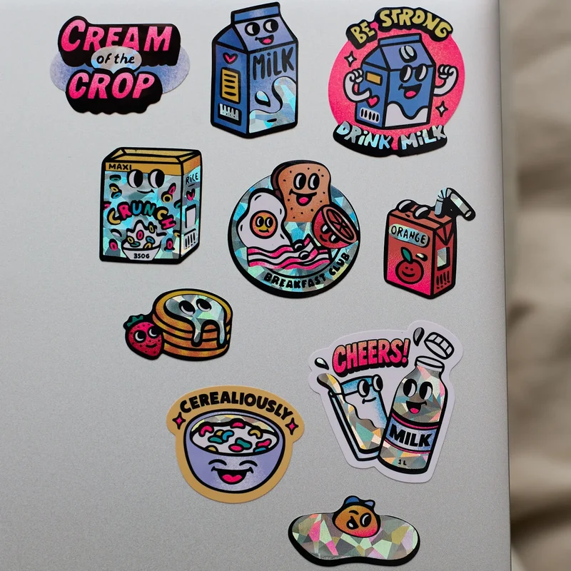 Sticker „Big Milk“ | extra groß & kreativ | OMY