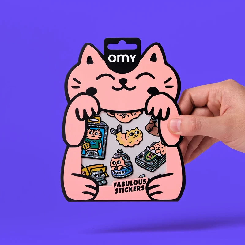 Sticker „Big Kitty“ | extra groß & niedlich | OMY
