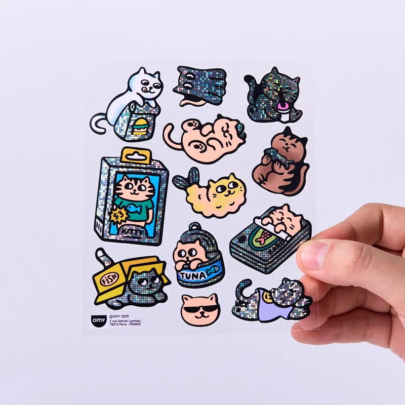 Sticker „Big Kitty“ | extra groß & niedlich | OMY