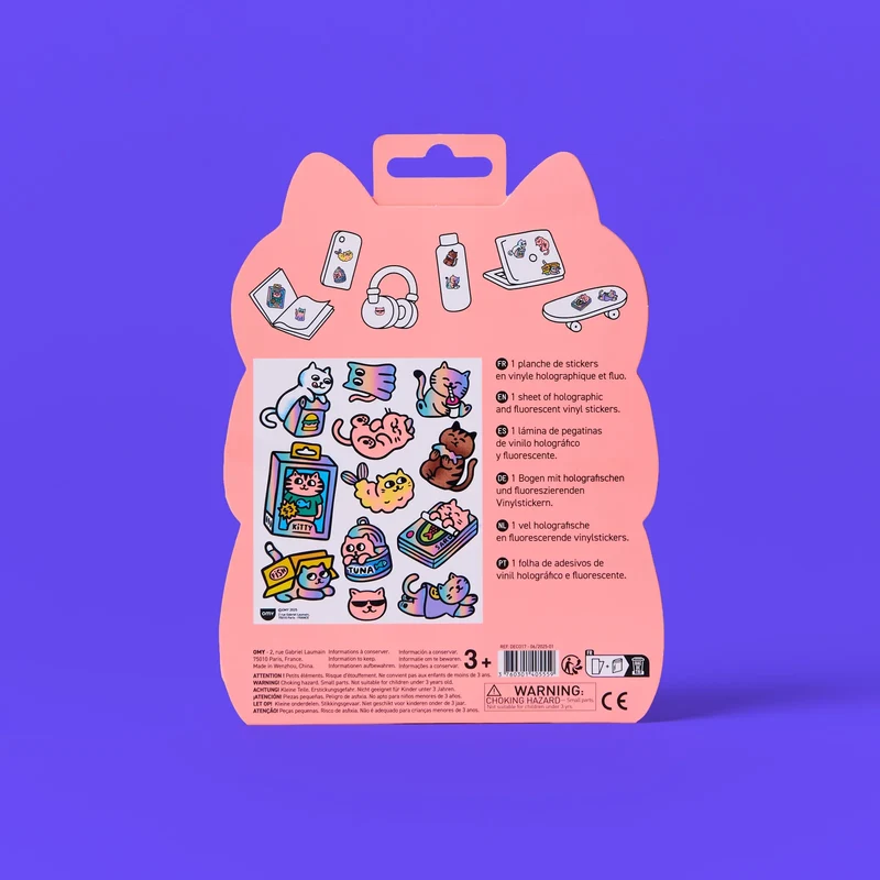Sticker „Big Kitty“ | extra groß & niedlich | OMY