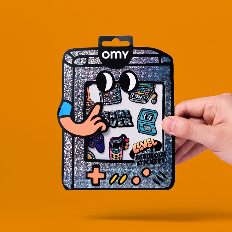 Sticker „Big Game Boy“ | extra groß & retro | OMY