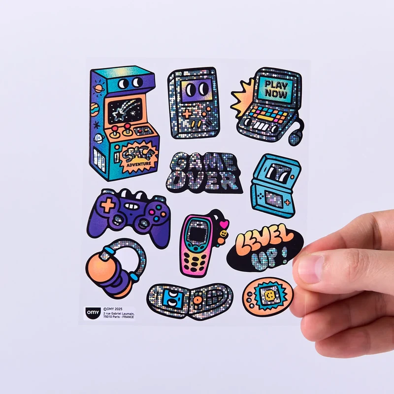 Sticker „Big Game Boy“ | extra groß & retro | OMY