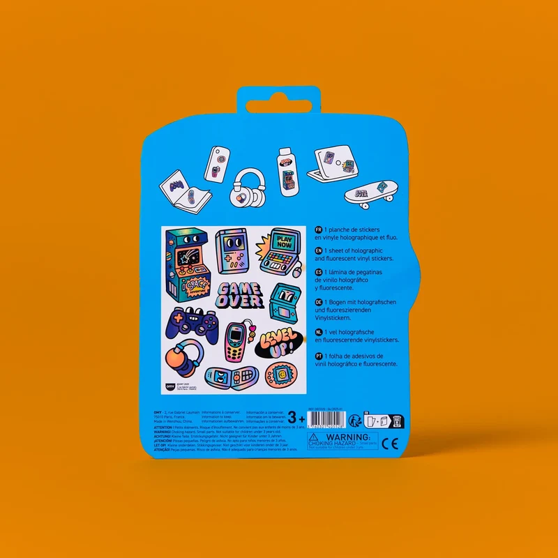 Sticker „Big Game Boy“ | extra groß & retro | OMY