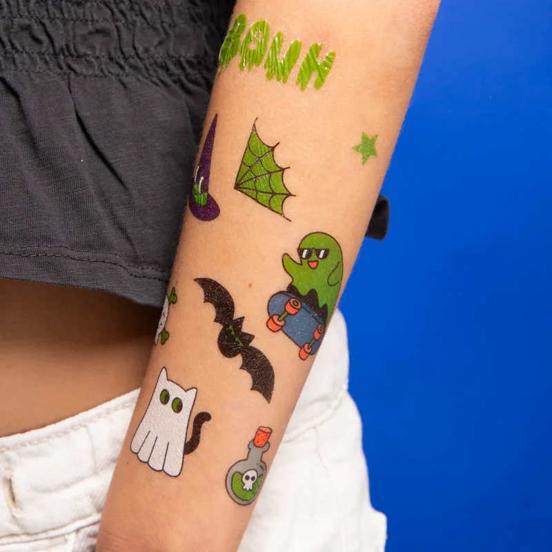 Tattoo-Sticker „Boo“ | verspielt & temporär | OMY