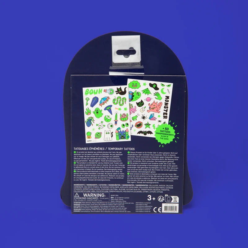 Tattoo-Sticker „Boo“ | verspielt & temporär | OMY
