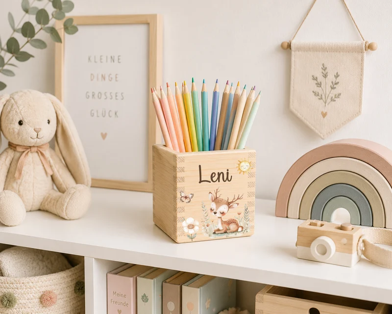 Stiftehalter Kinder mit versch. Tiermotiven