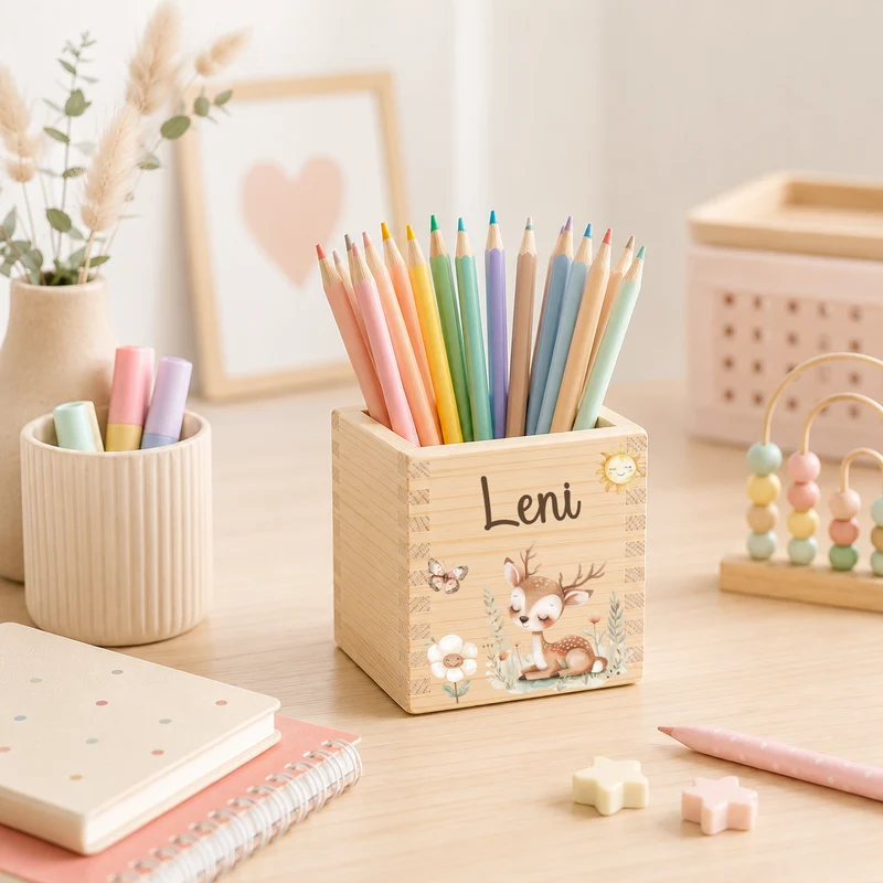 Stiftehalter Kinder mit versch. Tiermotiven