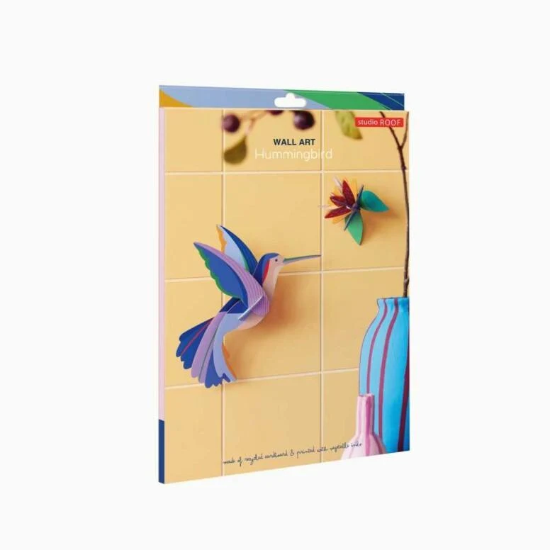Wanddeko „Paradise Bird Hummingbird“ Studio ROOF | Feine Wandgestaltung