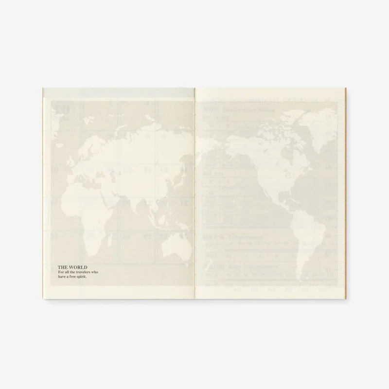 2027 Monthly Diary Passport Size TRAVELER'S notebook