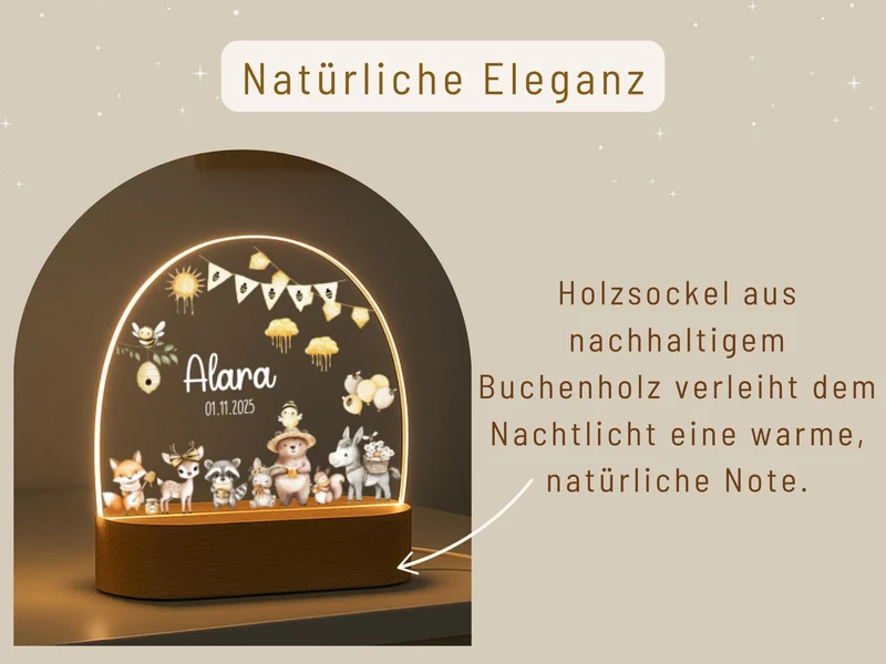 Nachtlicht Baby - Honey Garden