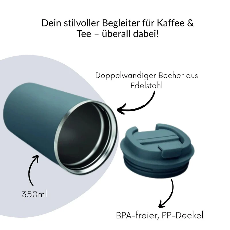 Thermobecher personalisiert Lehrer & Lehrerin