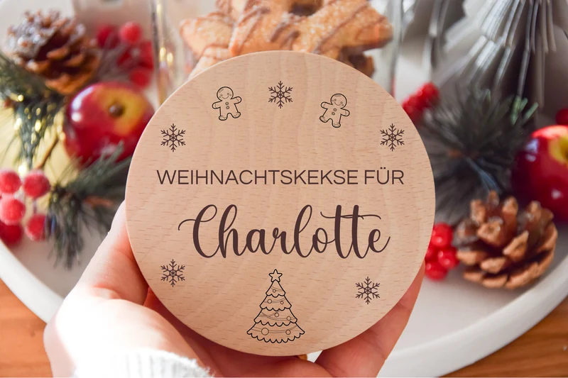 Vorratsglas Weihnachten - Weihnachtskekse