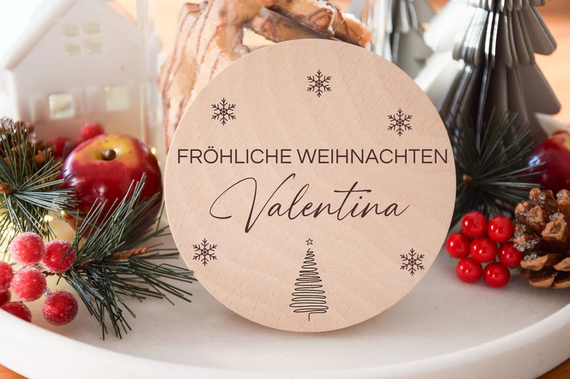Vorratsglas Weihnachten - Fröhliche Weihnachten