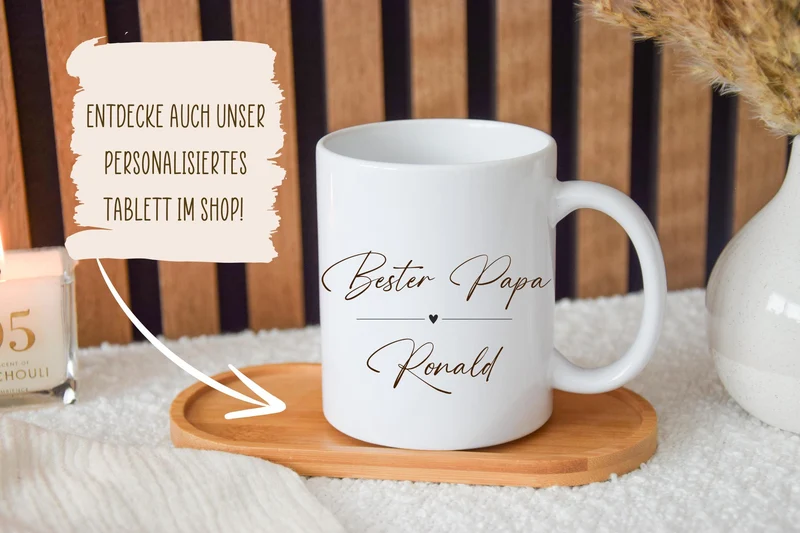 Personalisierte Tasse - Bester Papa