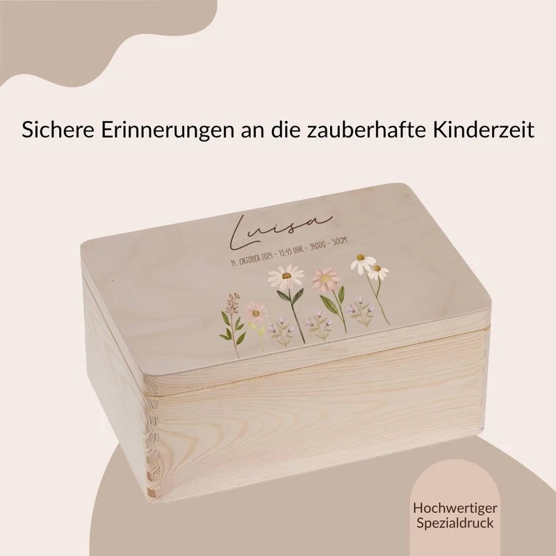 Erinnerungskiste - Blumen