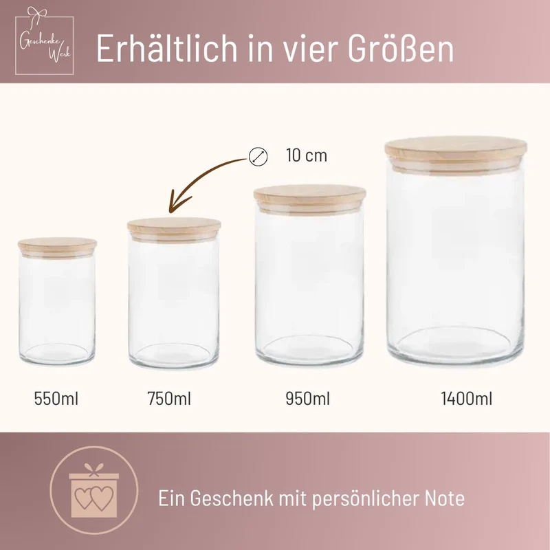 Vorratsglas "PAPA du bist unerbärlich"