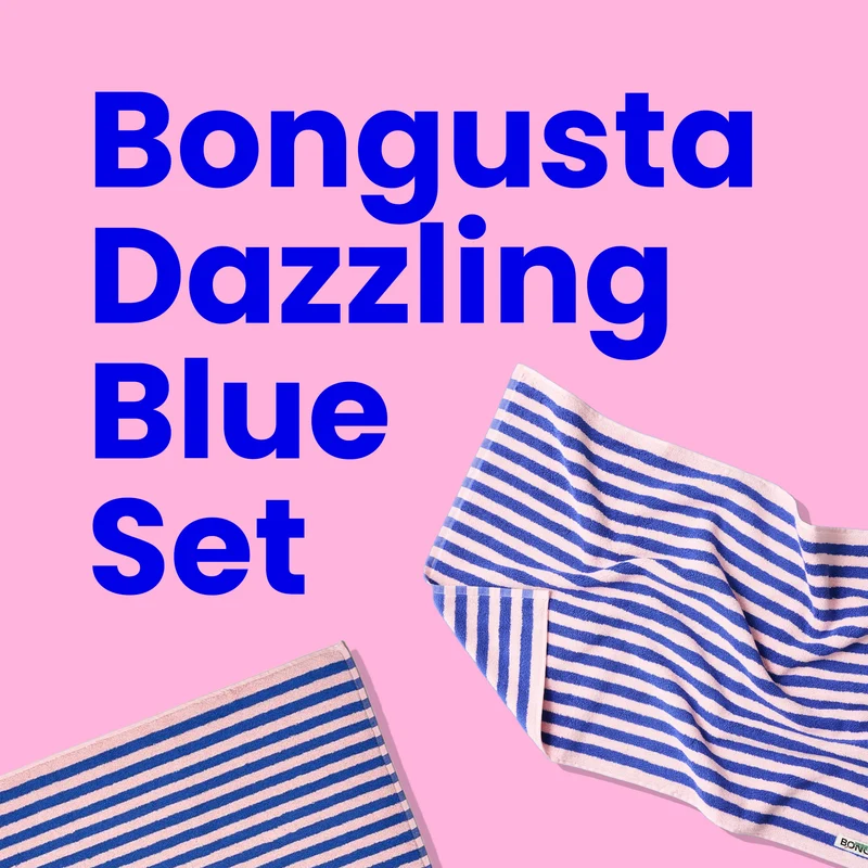 Bongusta Set "Dazzling Blue & Rose" | Badezimmer Starter Set