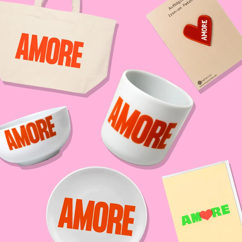 Amore Set | Coole Designpieces für Alltag & Zuhause
