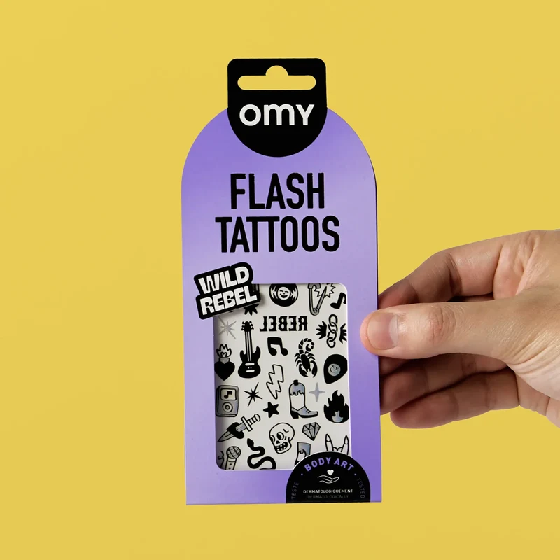 Tattoos „Wild Rebel“ | Temporäre Tattoos | OMY