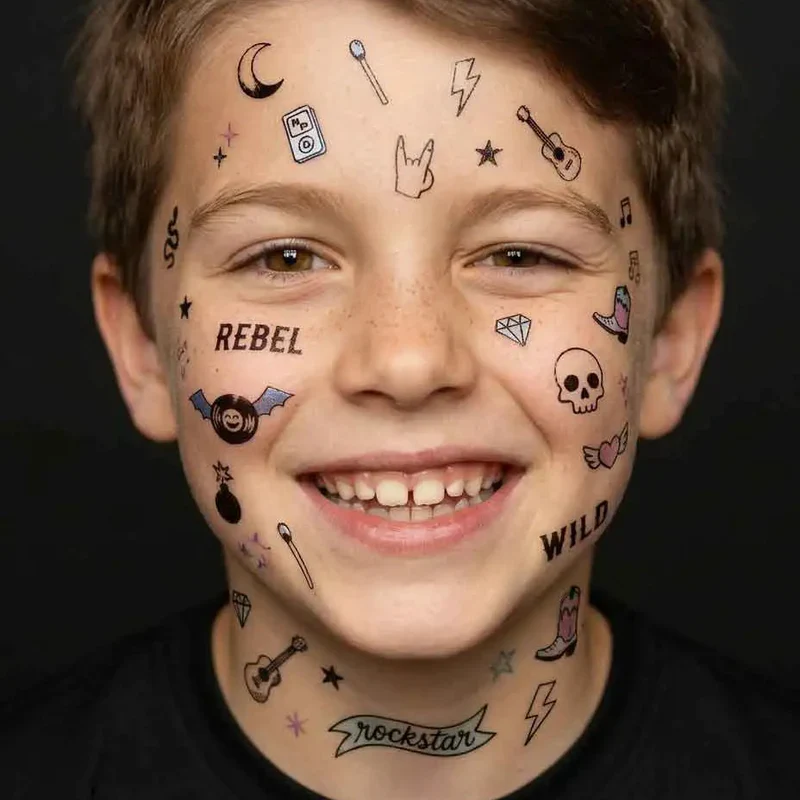 Tattoos „Wild Rebel“ | Temporäre Tattoos | OMY