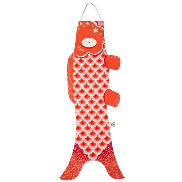 Windfisch „Tangerine 70cm“ | Cooler Farbakzent | Madame Mo