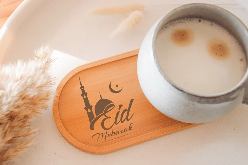 Tablett - Eid Mubarak