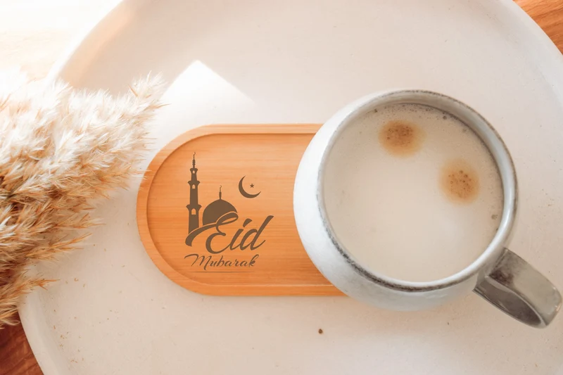 Tablett - Eid Mubarak