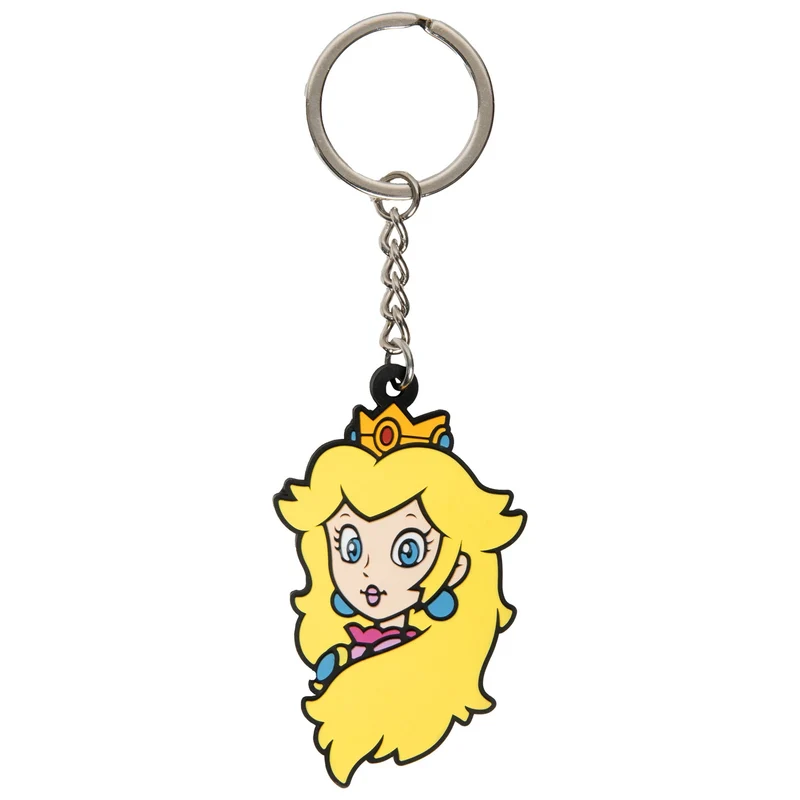 Super Mario Schlüsselanhänger Princess Peach PVC 6 cm