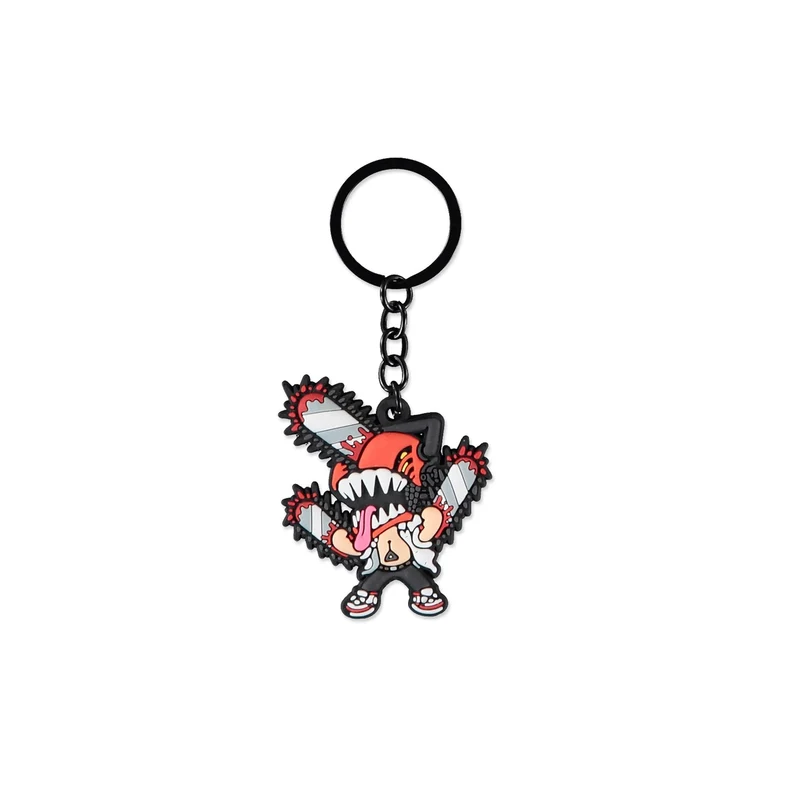 Chainsaw Man Gummi-Schlüsselanhänger Chainsaw Man