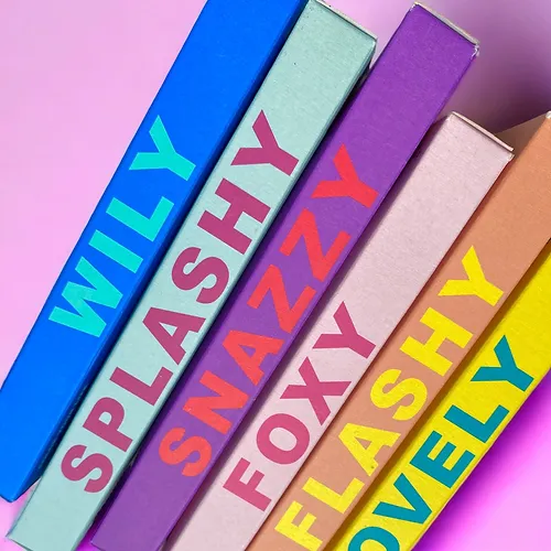 Stabkerzen Pinkstories "Rainbow Studio Snazzy" | 2 Stk., Handgemacht