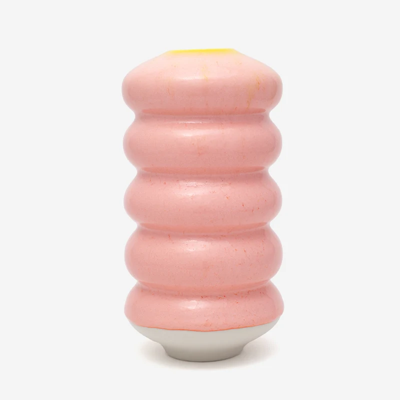 Hana Vase Large Kiku – Pink Grapefruit