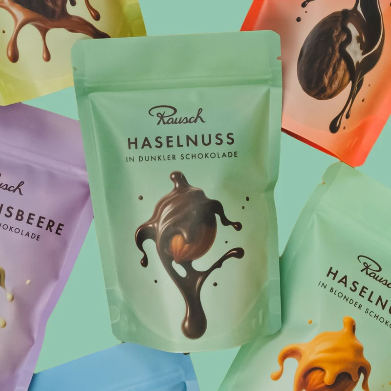 SCHOKOLIERTE HASELNUSS PERU 60%