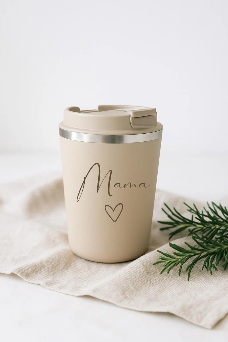 Thermobecher personalisiert - Mama, Papa, Oma & Opa