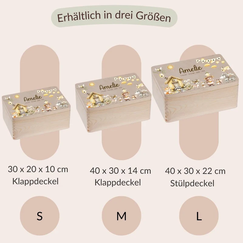 Erinnerungskiste - Honey Garden